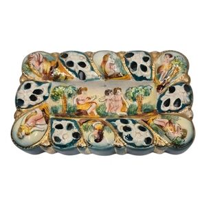 Italy Soap Trinket Dish Nymphs Cherubs